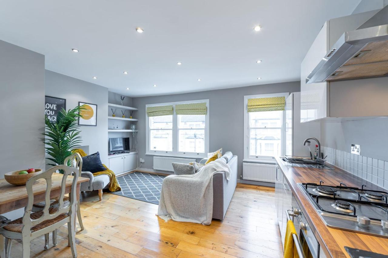 Stylish Shepherds Bush Flat Apartment London Bagian luar foto
