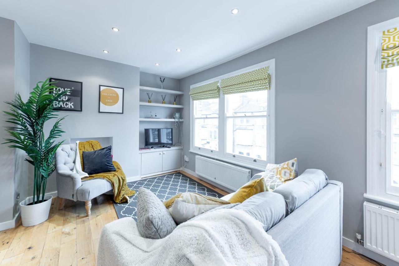 Stylish Shepherds Bush Flat Apartment London Bagian luar foto